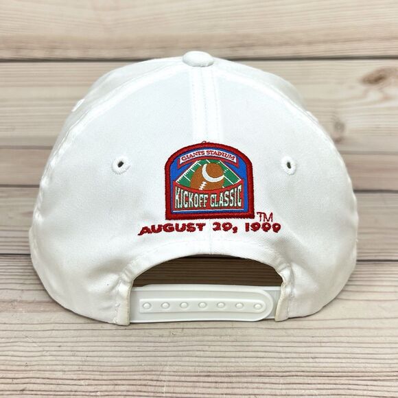 VTG Logo Athletic Miami vs Ohio State Kickoff Classic Hat White Snapback Cap - Picture 3 of 16